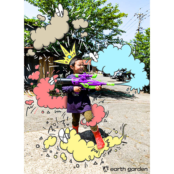 アースガーデン x もやもやペイント